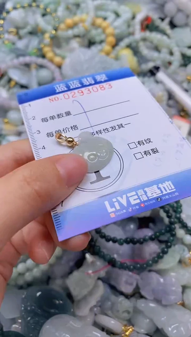 翡翠未镶嵌颈饰闪购0293083