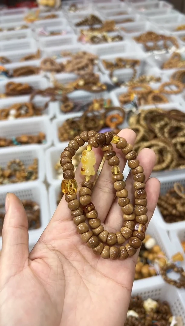 手串库克卡8.5库克蒜瓣大肠  双圈叠戴
