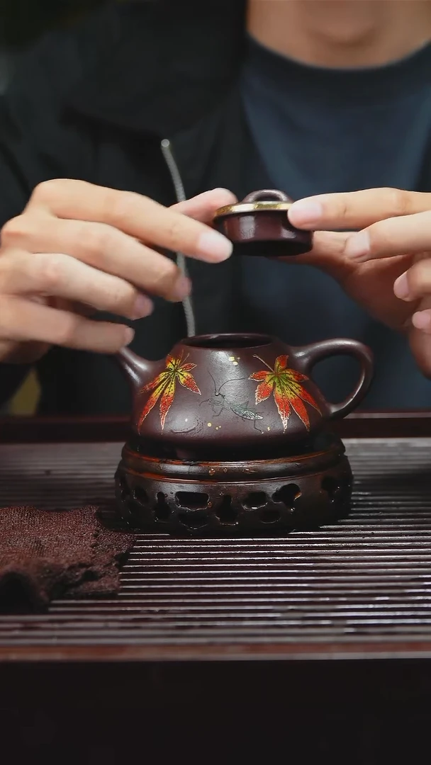 黄龙山紫砂紫砂壶200CC