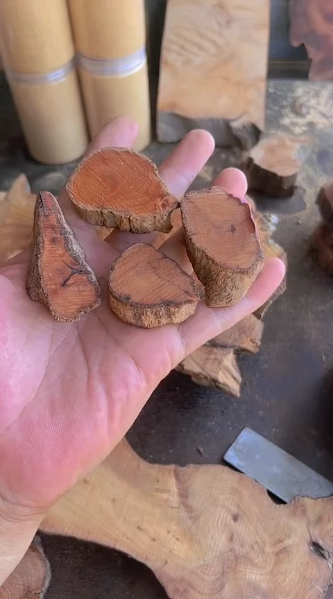 柏木（崖柏）s*001崖柏4个小香块