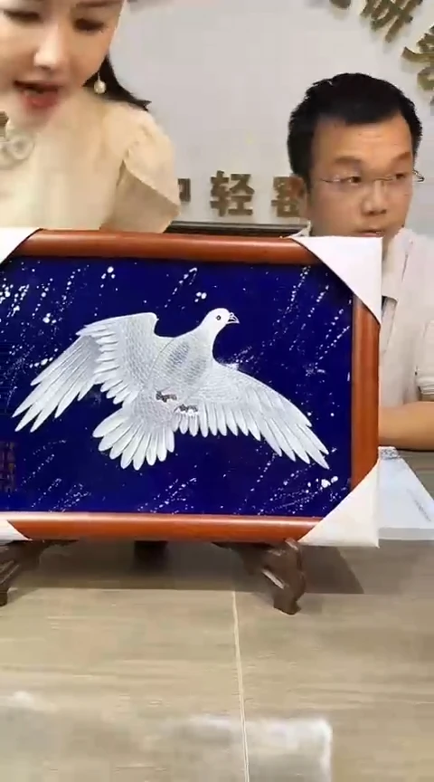 摆件精品陶瓷青花摆件14a