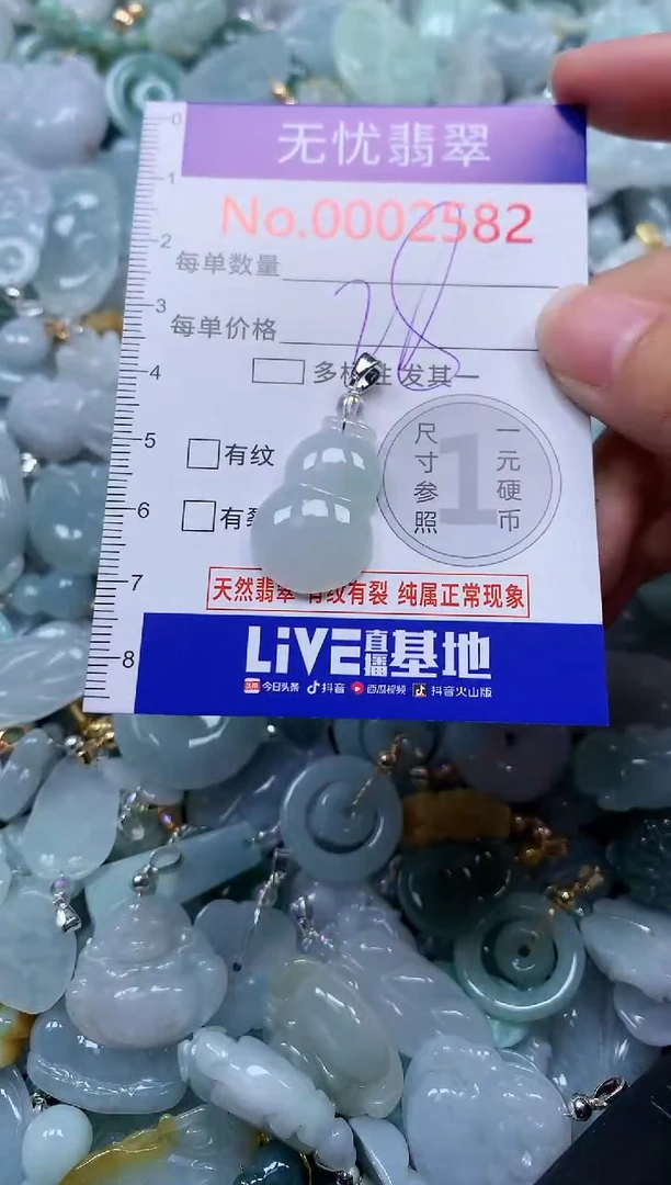 颈饰未镶嵌翡翠2582