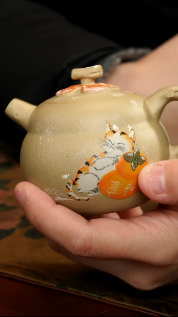 茶壶紫砂本绿试试如意壶