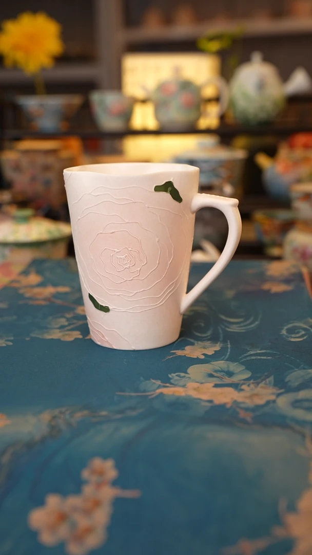 【闪购商品】仙女玫瑰系列 马克杯