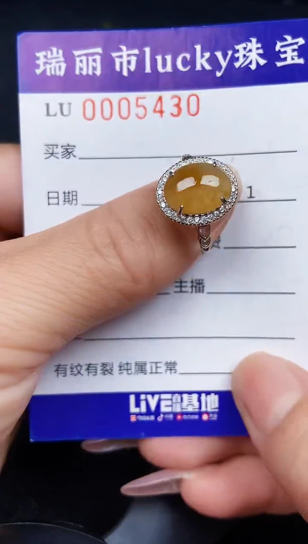 翡翠银S925镶嵌颈饰5430