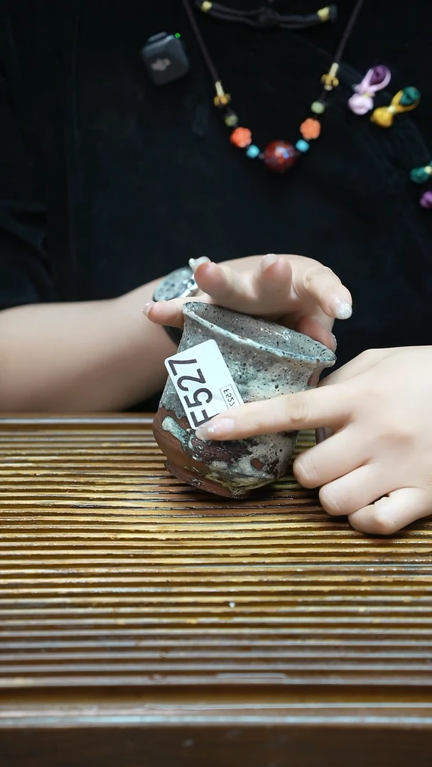 万古烧粗陶手工茶具
