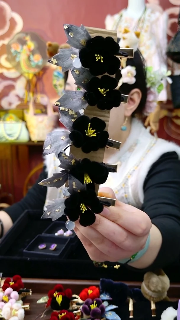 纯铜合金琉璃非遗口红盒