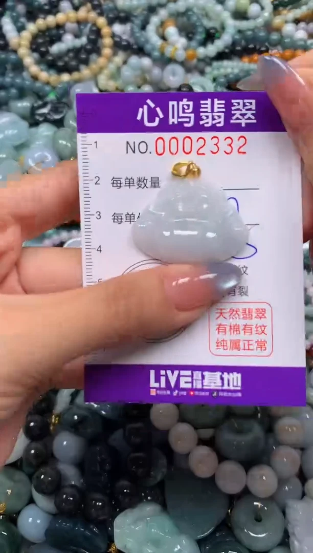 颈饰未镶嵌翡翠闪购002332