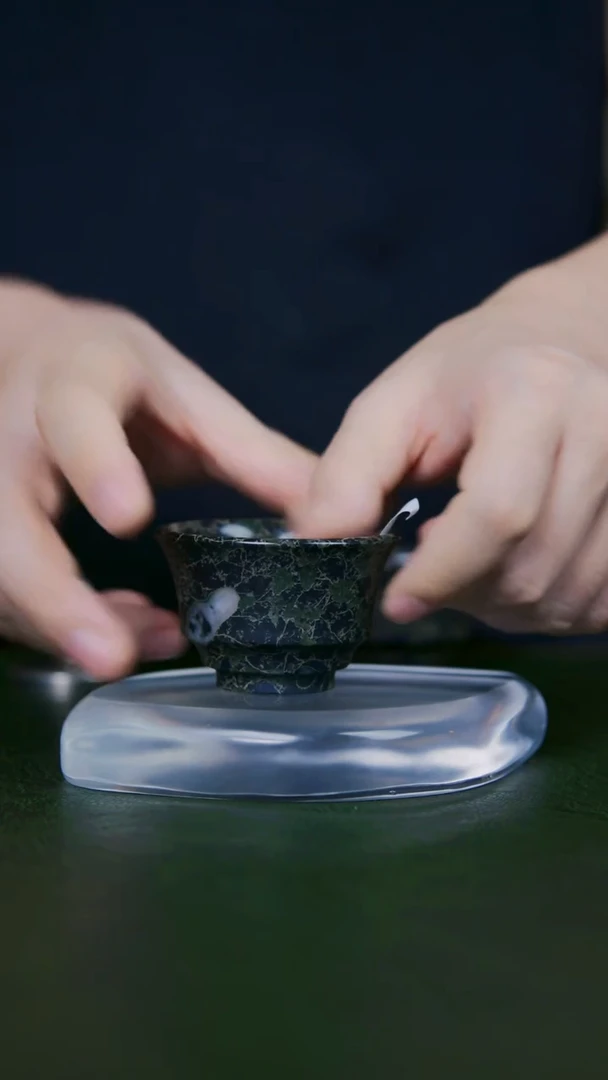 老师手工作品，梅花玉一物一拍