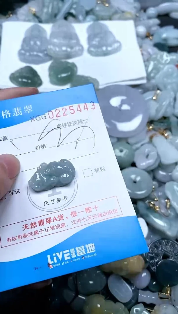 【闪购商品】翡翠颈饰未镶嵌闪购商品0225443