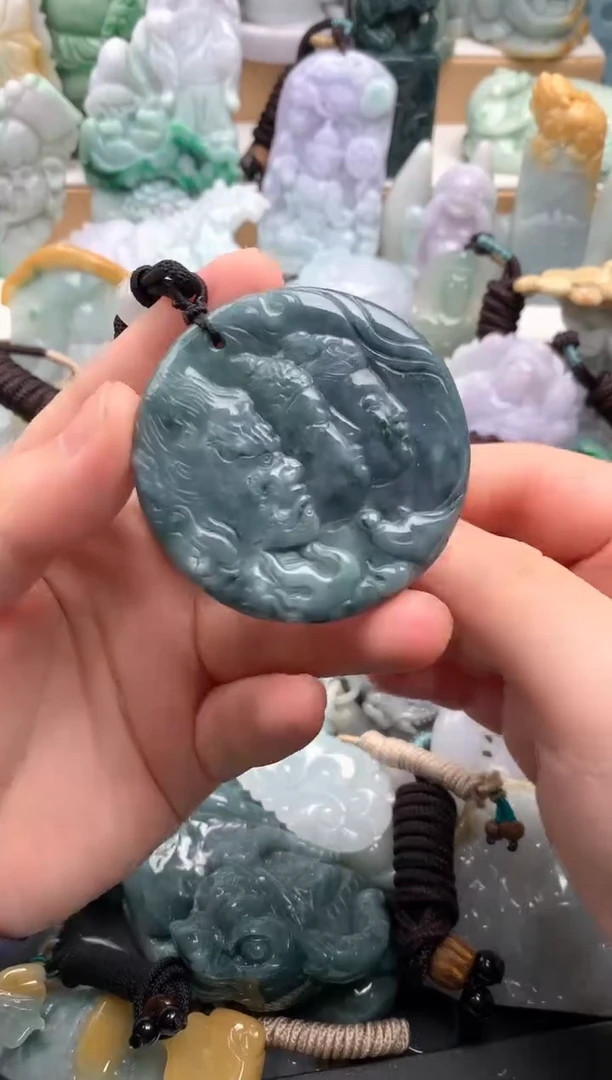 吊坠(不含链)未镶嵌翡翠1