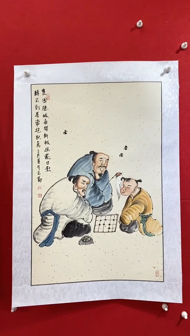 国画国画NYQ杰牛云勤老师作品