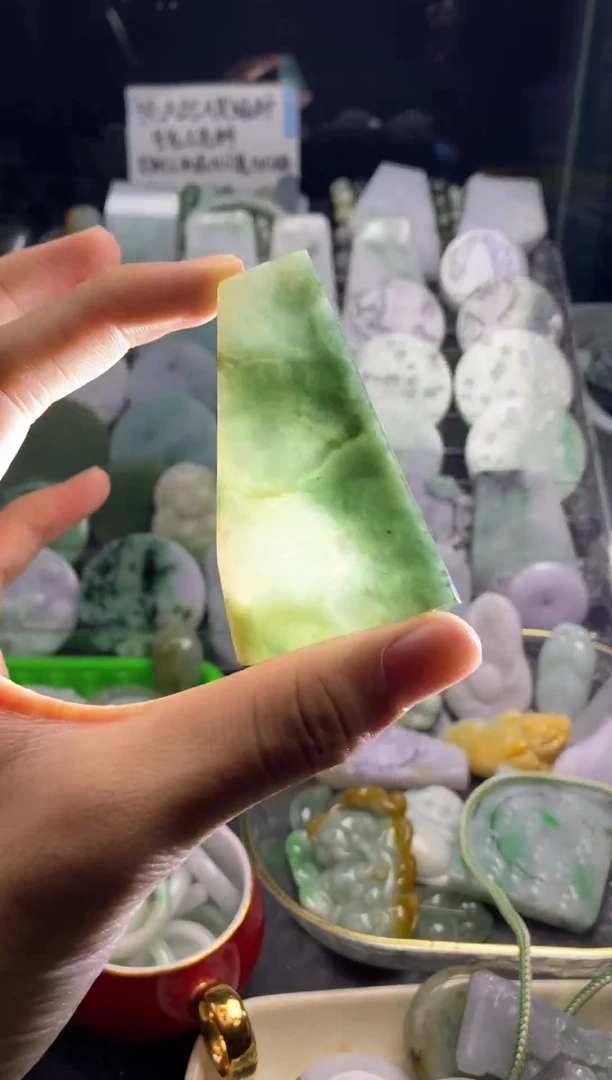 裸石翡翠翡翠A货