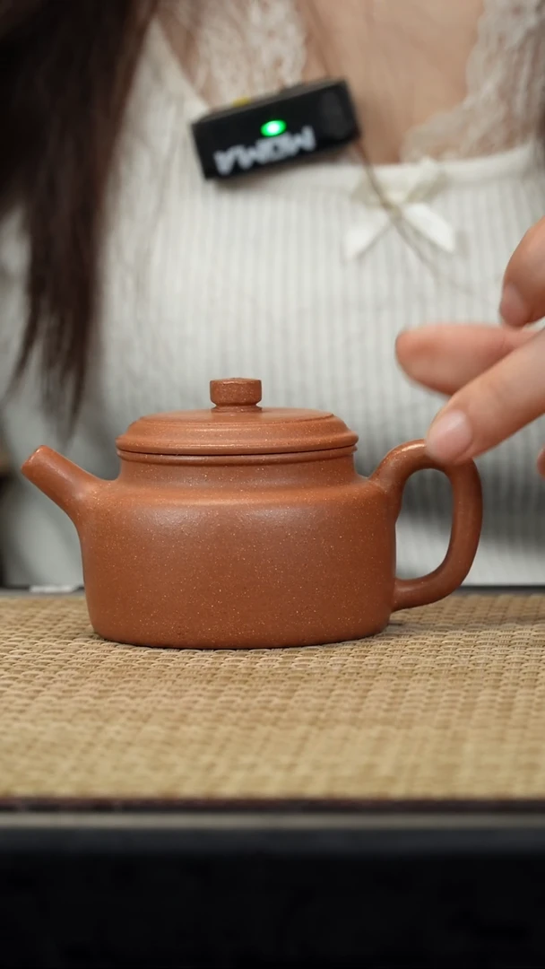 【闪购商品】紫砂茶壶老段泥德钟150c