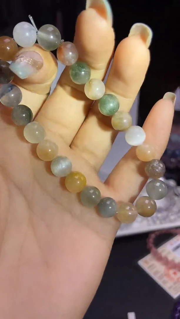 未镶嵌套链水晶手串/831多样性发一件