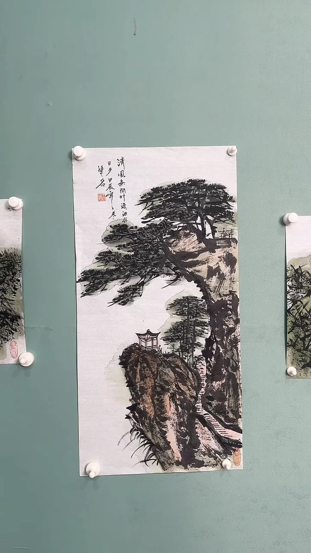 国画王建明国画8987978