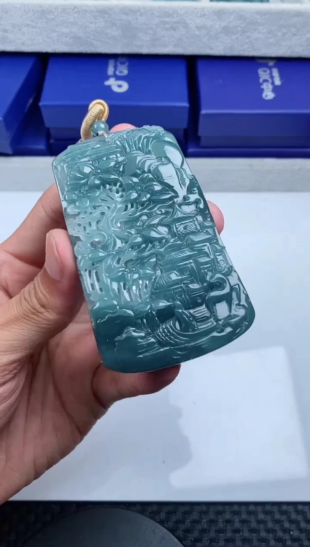 翡翠未镶嵌颈饰111111111