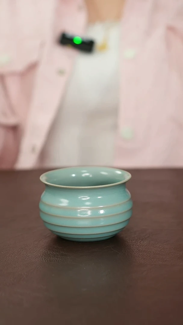 摆件原矿汝宋汝瓷167