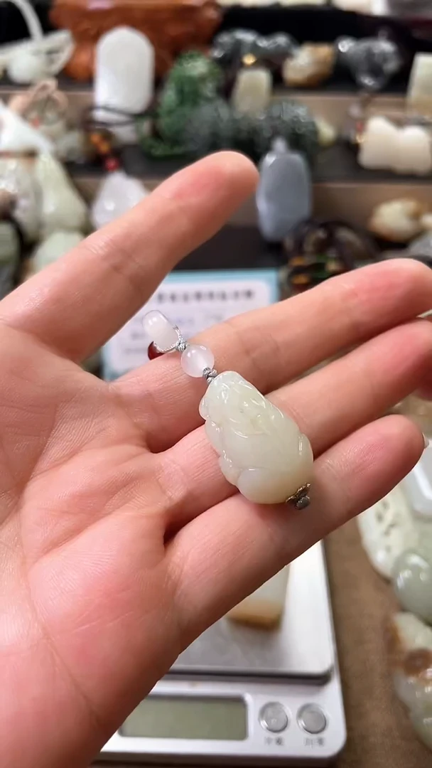 未镶嵌和田玉挂件0051