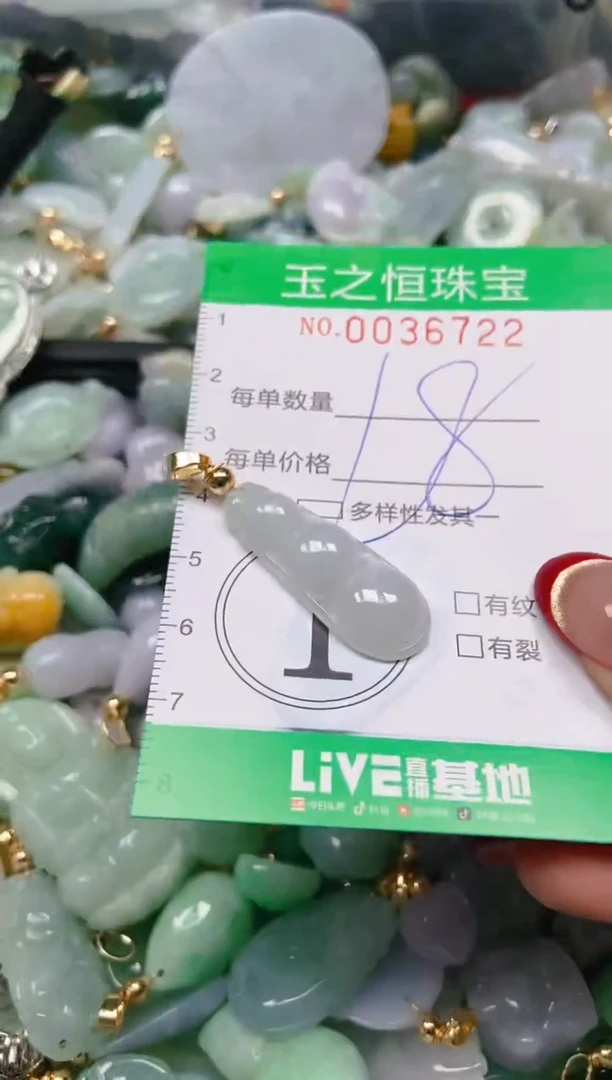 【闪购商品】翡翠颈饰未镶嵌闪购0036722