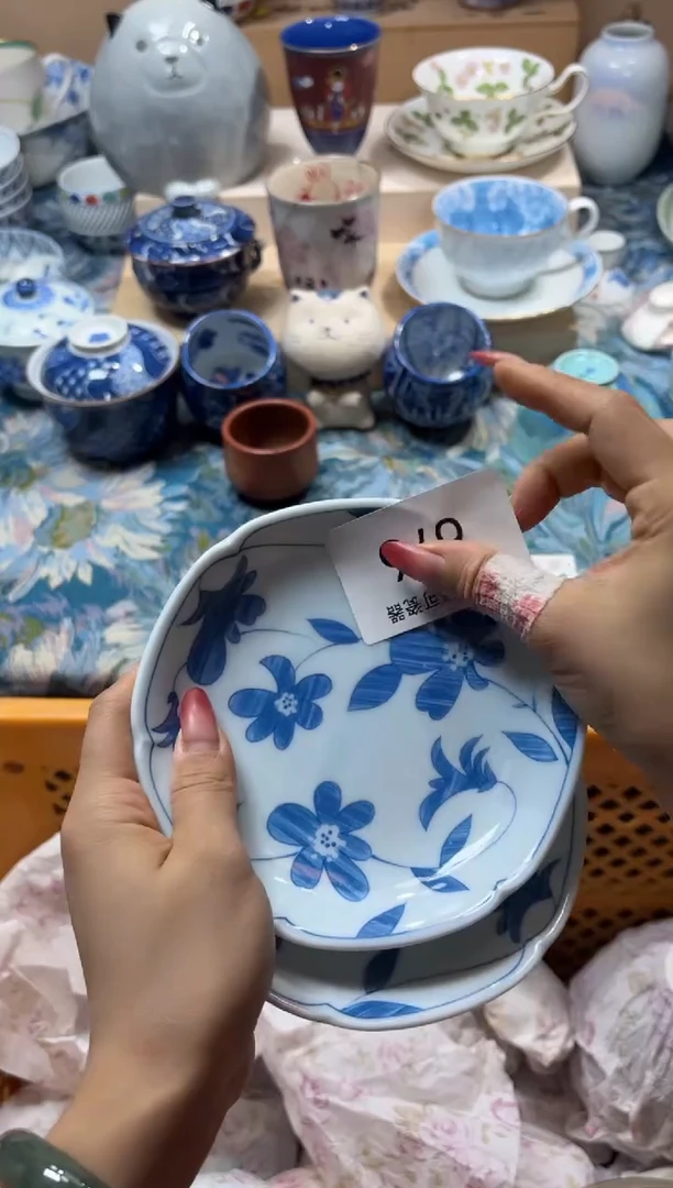 瓷片简*店铺名称 喵可瓷器 闪购类型 定向 简约