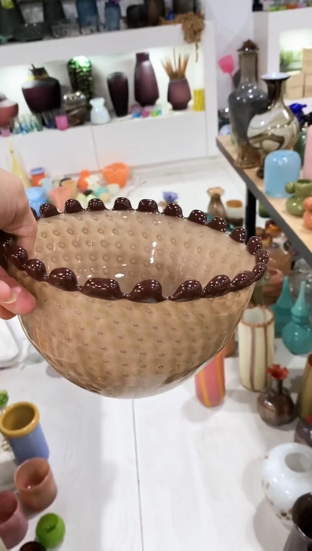 慕忆家手作琉璃花瓶