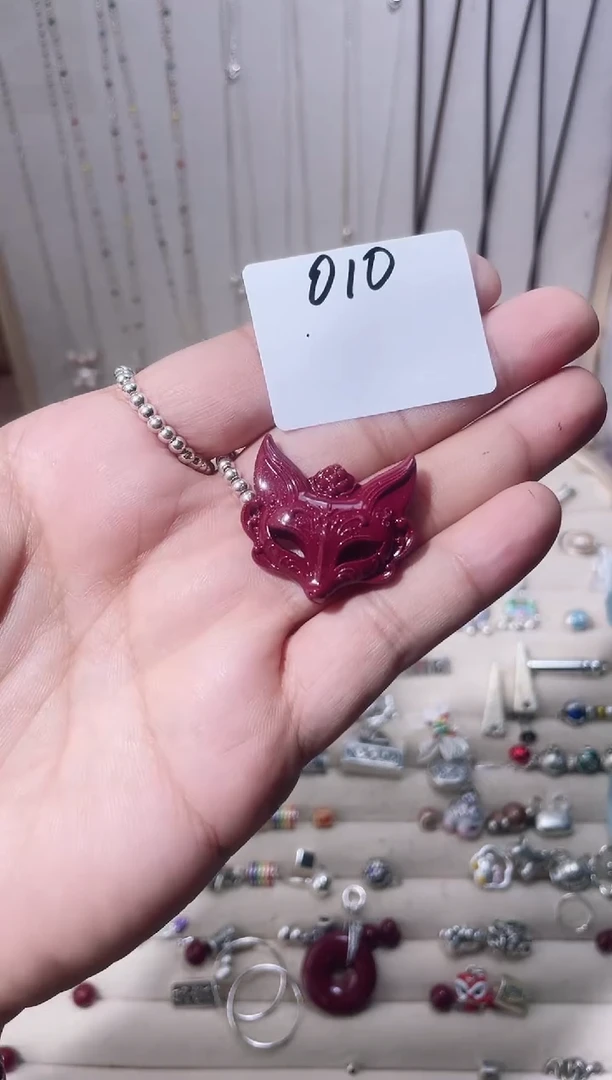 无925银甜*圈紫金砂010