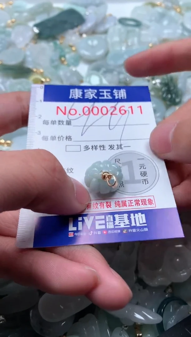 【闪购商品】翡翠吊坠(不含链)未镶嵌2611