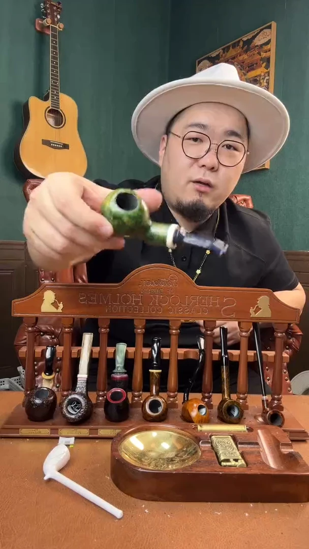 石楠木木雕款意大利进口石楠木烟斗