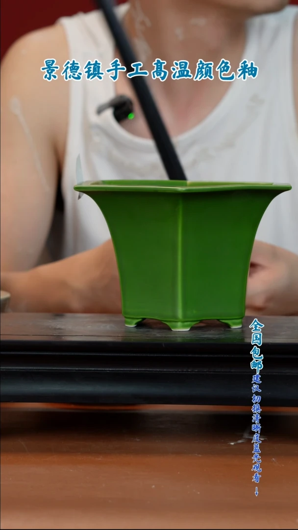 陶瓷花盆 一物一拍