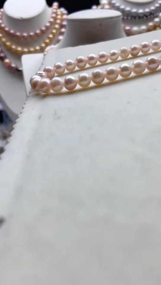 淡水珍珠未镶嵌颈饰1