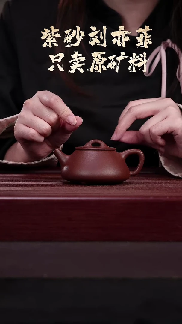 茶壶紫砂YZGT17125胡敏华石瓢底槽清