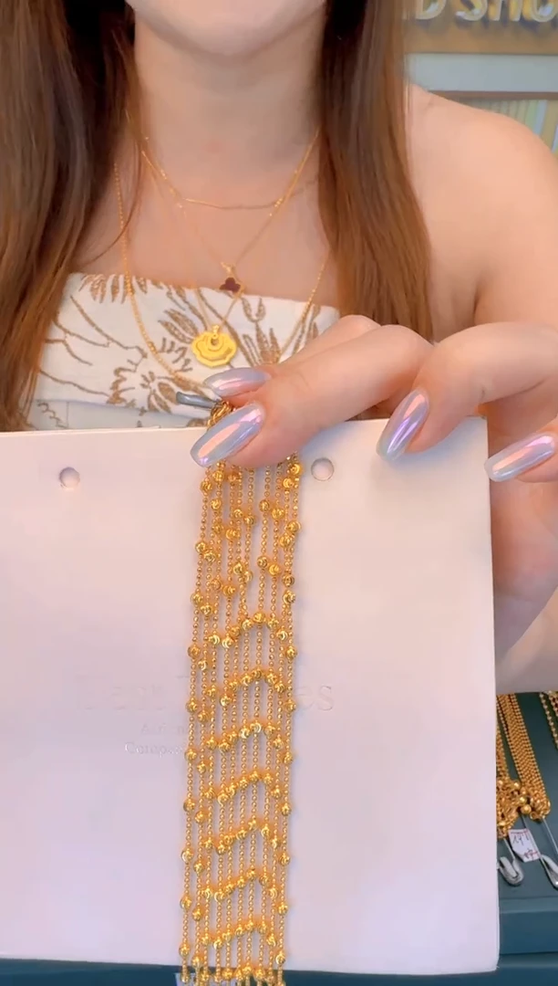 仙女幻影隔珠链50cm 3.2g（多样性发货）