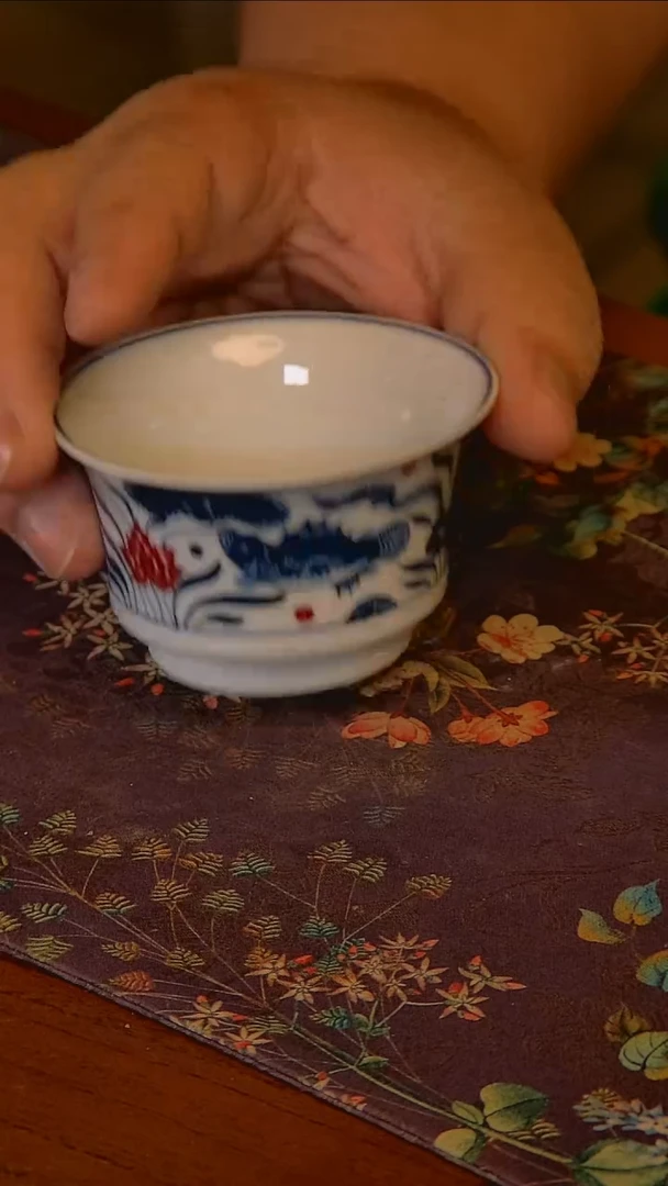 杯手工手绘杯杯很美丽