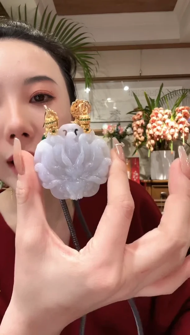 【闪购商品】翡翠颈饰未镶嵌国风