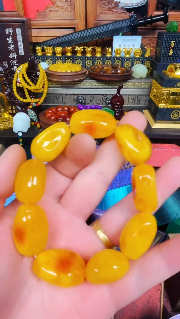 【闪购商品】蜜蜡手链未镶嵌精品精品 独具韵味