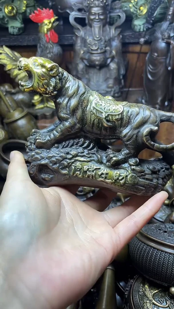 闪购链接，点击下单，有运费险，铜摆件