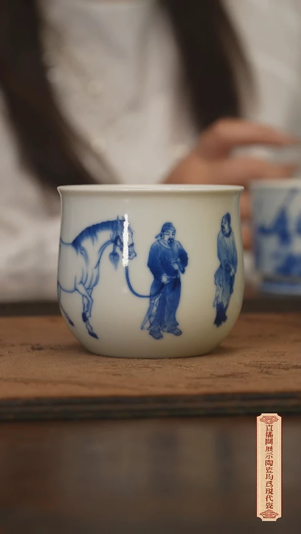 瓷片柴窑青花破价福利