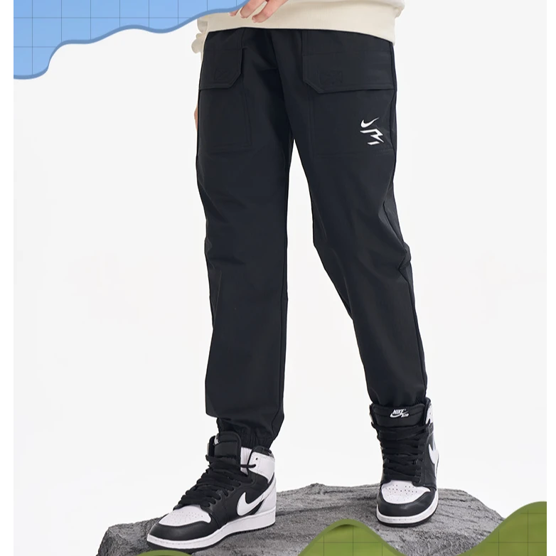 Nike 3BRDAN耐克儿童春季舒适休闲裤户外运动男童长裤RWB-WP-1235