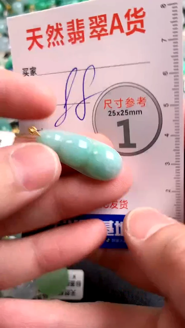 【闪购商品】翡翠颈饰18K金镶嵌14008499