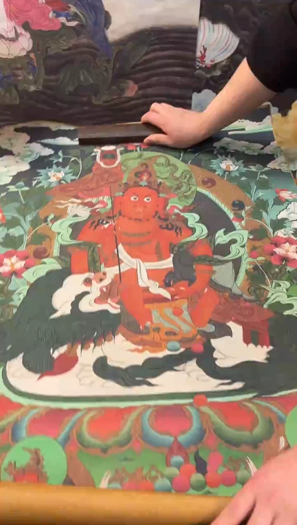 卷轴画刘洋画院老六专属AA113