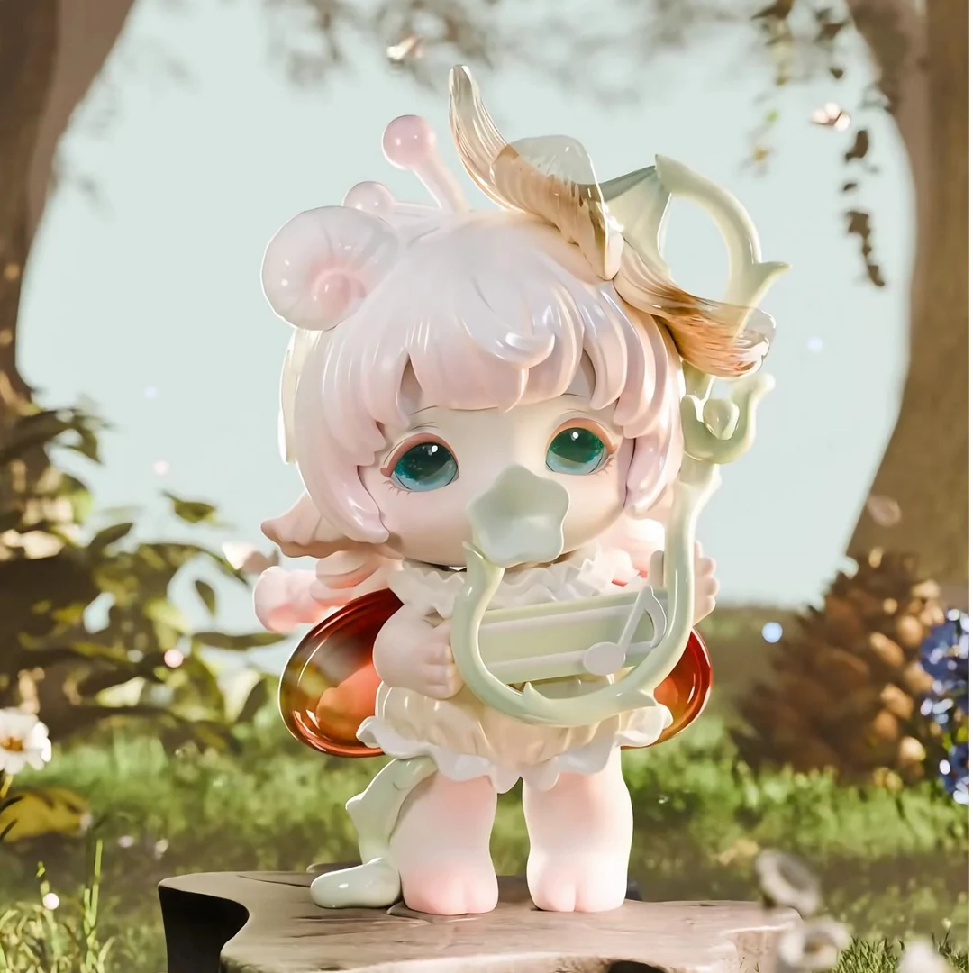 【拆盒】米卷昆虫音乐会潮玩系列盲盒手办摆件