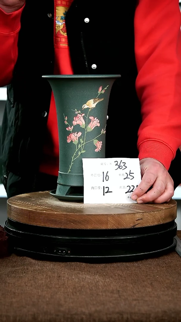【闪购商品】紫砂花盆363+z宜兴紫砂花盆