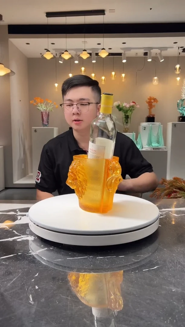 摆件巴比特美学-双面狮