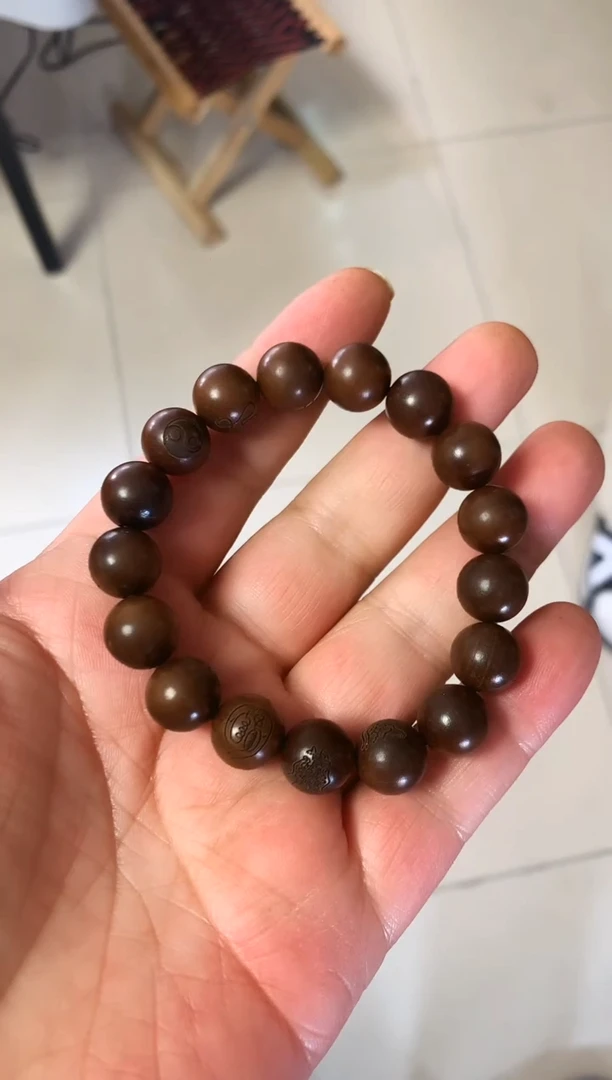 【闪购商品】枣木其他箴言枣木单圈手串