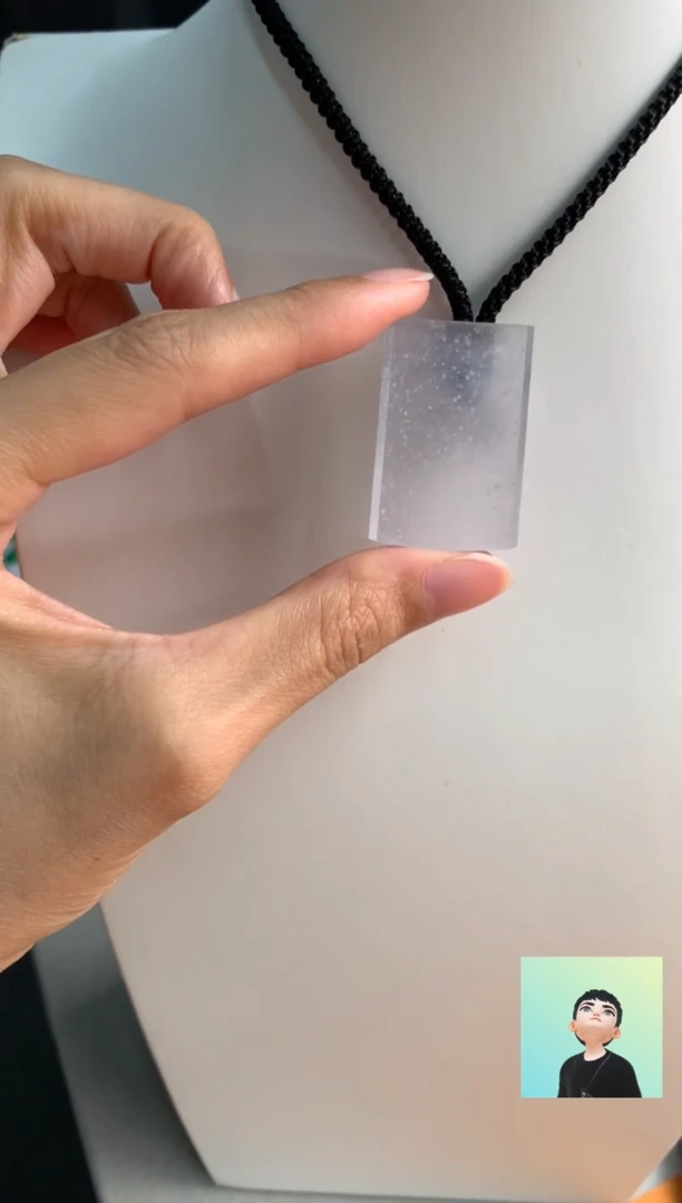 翡翠未镶嵌颈饰35-23-5.1