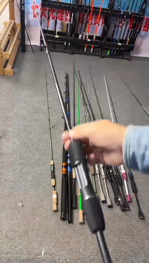 1.8m碳素10号1.8米直柄（瑕疵尾货竿，没有售后，介意勿拍）