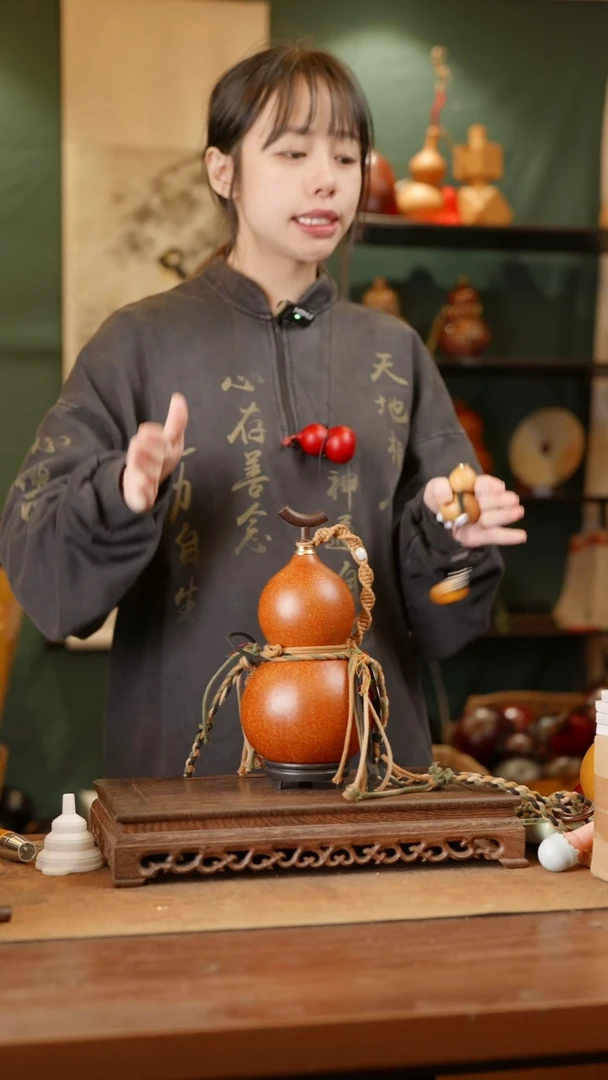 258号精品天然大漆酒葫芦一物一拍~