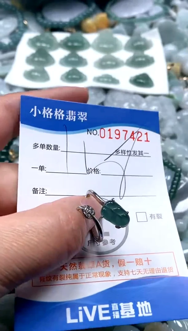 【闪购商品】翡翠颈饰未镶嵌闪购商品0197421