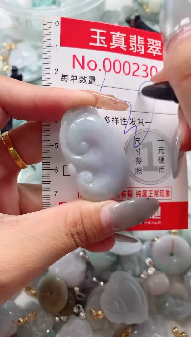 吊坠(不含链)未镶嵌翡翠2304